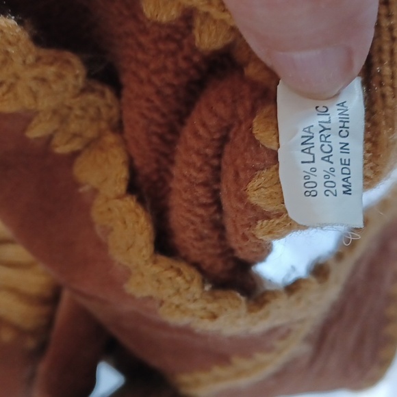 Vintage 70s Knit/velvet Coat/sweater Penny Lane Embroidered, dual zip - Picture 8 of 8